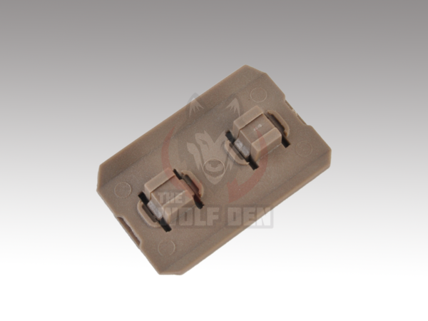 Wadsn M-LOK Type 2 Rail Covers (12 pieces) - Cubrerieles - Negro / Arena [MP02028] - Imagen 7