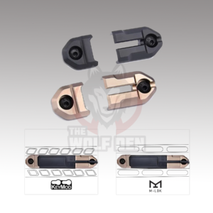 Wadsn Switch M-LOK Mount Plates – Montura De Switch – Negro / Arena [WD07032]