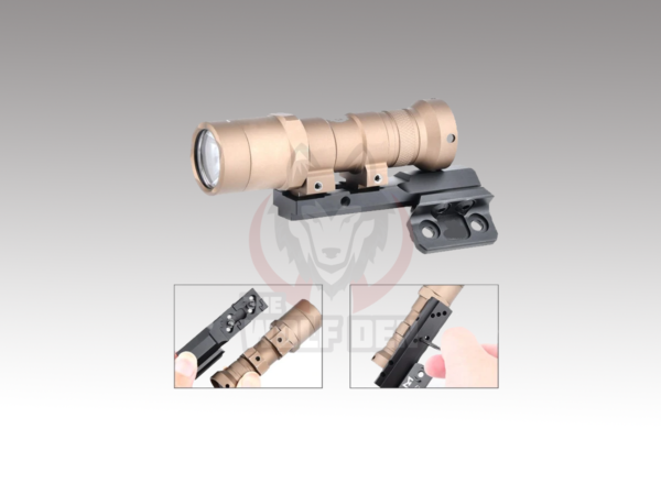 Wadsn Thorntail2 Keymod SBR Lught Mount - Montura Para Linterna - Negro [WD02030-BK] - Imagen 4