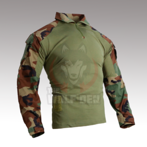 EmersonGear G3 Combat Shirt – Remera Táctico Bajo Chaleco G3 – Woodland [EM9278]