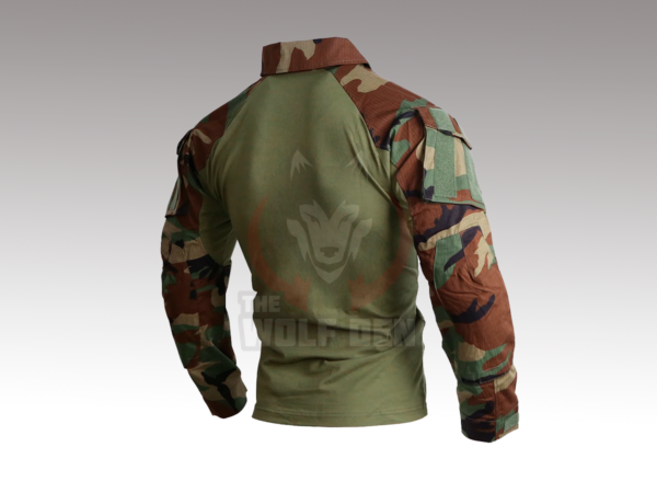 EmersonGear G3 Combat Shirt - Remera Táctico Bajo Chaleco G3 - Woodland [EM9278] - Imagen 6