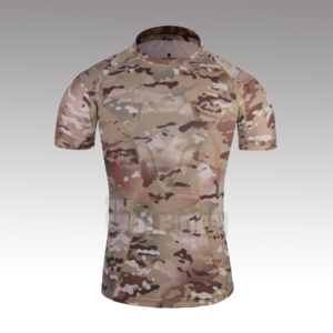EmersongGear Skin Tight Base Layer Camo Running Shirts – Remera para correr – Multicam [EM8605MC]