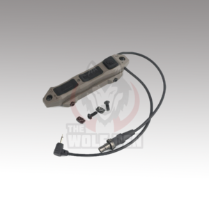 Wadsn Tactical Augmented Dual Function Tape Switch With Lock (SF&2.5MM) – Interruptor Remoto – Arena [WD07004-DE]