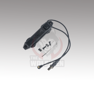 Wadsn Tactical Augmented Dual Function Tape Switch With Lock (SF&2.5MM) – Interruptor Remoto – Negro [WD07004-BK]