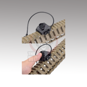 Wadsn UT Hot Button-Picatinny Rail Mount (2.5MM Modlite Plug) – Interruptor Remoto – Negro [WD07011-BK]