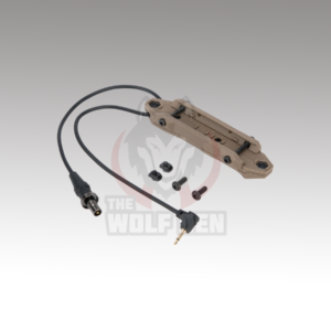 Wadsn Tactical Augmented Presssure Switch (SF&2,5MM)- Interruptor Remoto – Arena [WD04040-DE]