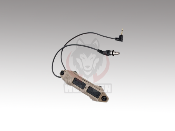 Wadsn Tactical Augmented Presssure Switch (SF&3,5MM)- Interruptor Remoto - Arena [WM128-DE]