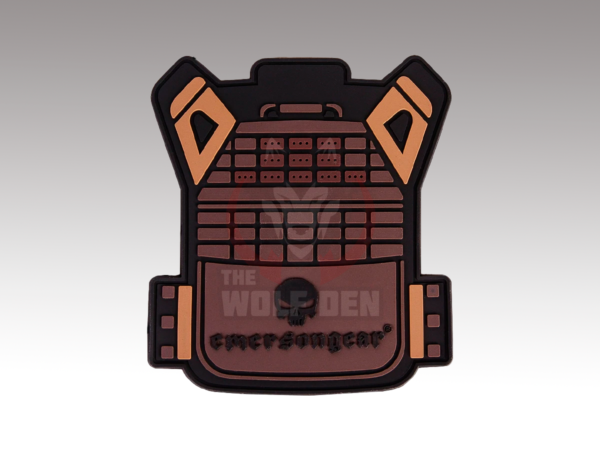 EmersonGear PVC "JPC" vest Style Patch - Parche Chaleco - Coyote [EM5528]