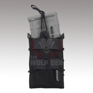 EmersonGear Single Unit Magazine Pouch – Porta Cargador Taco – Negro [EM6345BK]