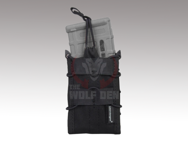 EmersonGear Single Unit Magazine Pouch - Porta Cargador Taco - Negro [EM6345BK]