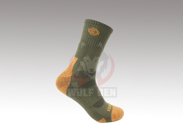 EmersonGear BlueLabel "Iguana" Functional Mid-Top Socks - Medias Media Caña - Verde Militar [EMB9624AG]
