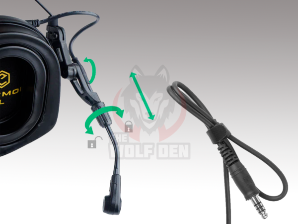 Earmor M32 With S10 Microphone - Auricular Protector Auditivo - Coyote [MOD3] - Imagen 5