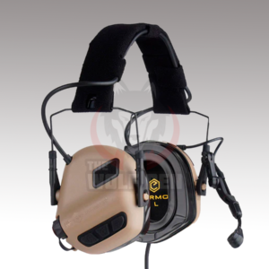Earmor M32 With S10 Microphone – Auricular Protector Auditivo – Coyote [MOD3]