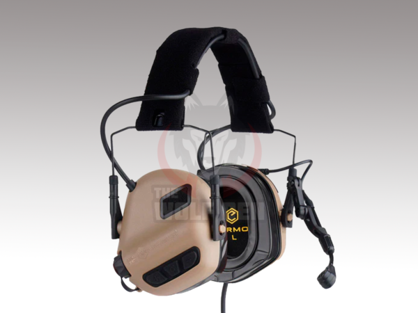 Earmor M32 With S10 Microphone - Auricular Protector Auditivo - Coyote [MOD3]