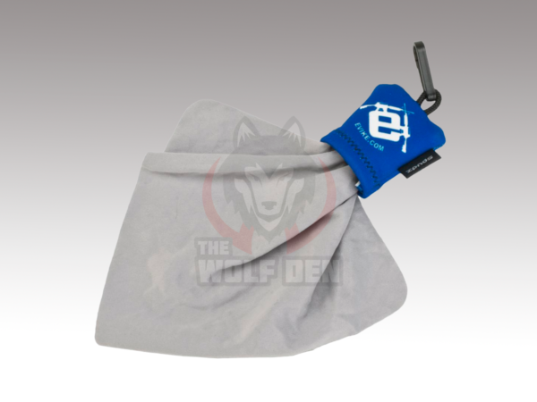 Evike Spudz Microfiber Eyewear and Optics Cleaning Keychain - Paño Microfibra - Imagen 2