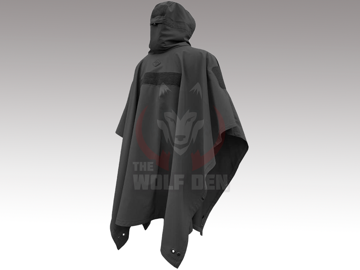 Hazard 4 MK.2 Poncho Villa Technical Soft-Shell Poncho (Negro) – The ...