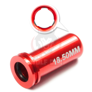 Maxx Model CNC Aluminum Double O-Ring Air Seal Nozzle for Airsoft AEG Series (Length: 18.50mm)
