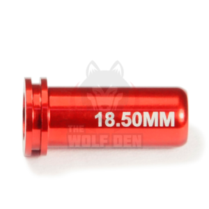 Maxx Model CNC Aluminum Double O-Ring Air Seal Nozzle for Airsoft AEG Series (Length: 18.50mm)