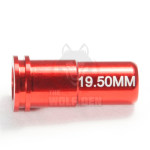 Maxx Model CNC Aluminum Double O-Ring Air Seal Nozzle For Airsoft AEG Series (Length: 19.50mm)