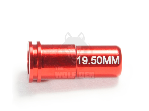 Maxx Model CNC Aluminum Double O-Ring Air Seal Nozzle For Airsoft AEG Series (Length: 19.50mm)