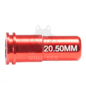 Maxx Model CNC Aluminum Double O-Ring Air Seal Nozzle For Airsoft AEG Series (Length: 20.50mm)