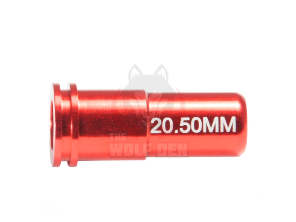 Maxx Model CNC Aluminum Double O-Ring Air Seal Nozzle For Airsoft AEG Series (Length: 20.50mm)