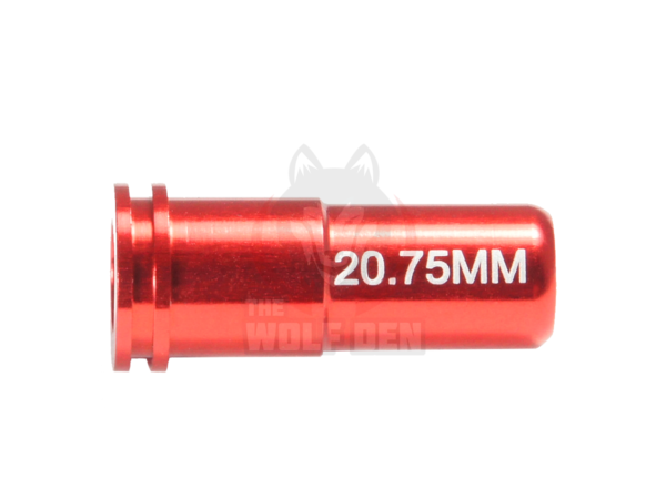 Maxx Model CNC Aluminum Double O-Ring Air Seal Nozzle For Airsoft AEG Series (Length: 20.75mm)