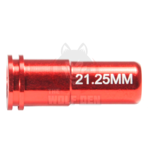 Maxx Model CNC Aluminum Double O-Ring Air Seal Nozzle For Airsoft AEG Series (Length: 21.25mm)