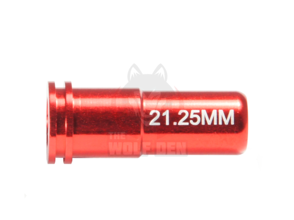 Maxx Model CNC Aluminum Double O-Ring Air Seal Nozzle For Airsoft AEG Series (Length: 21.25mm)