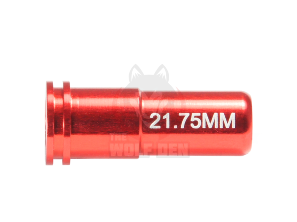 Maxx Model CNC Aluminum Double O-Ring Air Seal Nozzle For Airsoft AEG Series (Length: 21.75mm)