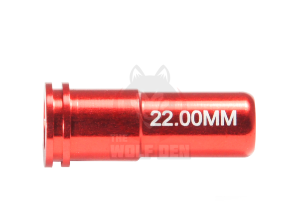 Maxx Model CNC Aluminum Double O-Ring Air Seal Nozzle For Airsoft AEG Series (Length: 22.00mm)