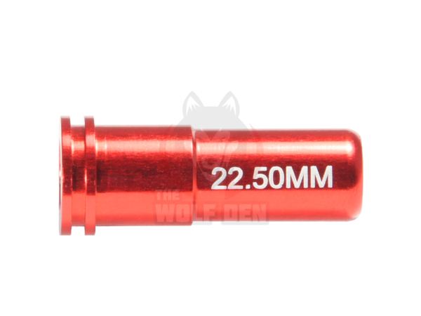 Maxx Model CNC Aluminum Double O-Ring Air Seal Nozzle For Airsoft AEG Series (Length: 22.50mm)