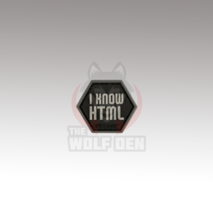 Evike Parche «Operator Profile PVC Hex Patch» (HTML)