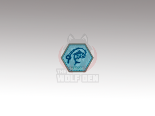 Evike Parche "Operator Profile PVC Hex Patch" Fishing Series 1 (Fishing)