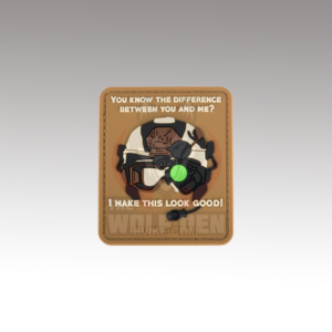 Matrix Parche «Difference Between You and Me» PVC Morale Patch