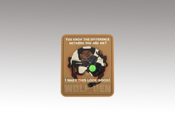 Matrix Parche "Difference Between You and Me" PVC Morale Patch
