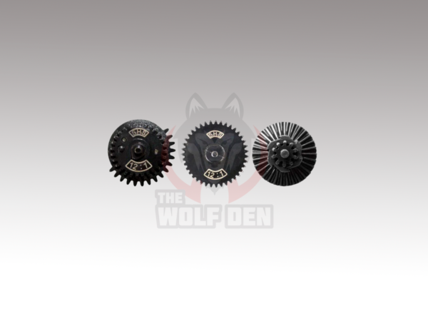 SHS CNC Steel Gear Set for Tokyo Marui Spec Airsoft AEG Gearboxes - Engranajes CNC (Type: 12:1 High Speed) - Imagen 2