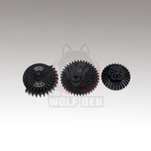 SHS CNC Steel Gear Set For Tokyo Marui Spec Airsoft AEG Gearboxes – Engranajes CNC (Type: 13:1 High Speed)