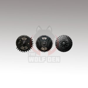 SHS CNC Steel Gear Set For Tokyo Marui Spec Airsoft AEG Gearboxes – Engranajes CNC (Type: 16:1 High Speed)
