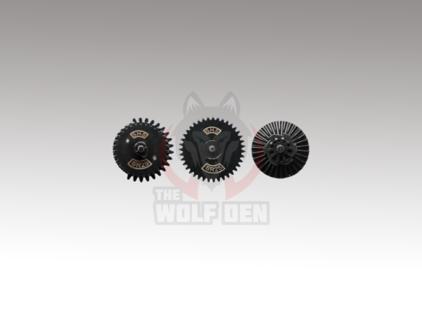 SHS CNC Steel Gear Set For Tokyo Marui Spec Airsoft AEG Gearboxes - Engranajes CNC (Type: SR25)