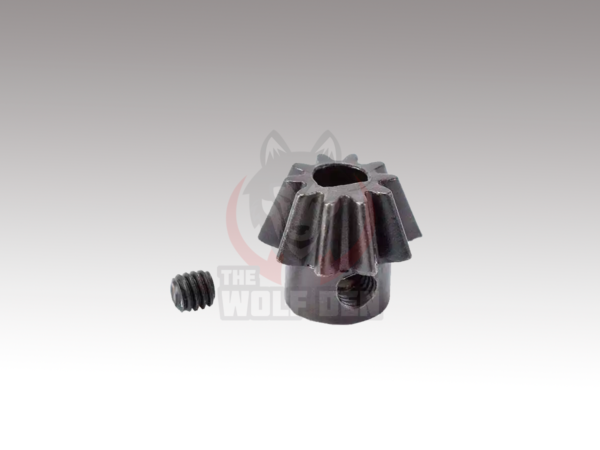 SHS CNC Steel Motor Pinion Gear for Airsoft AEG (Model: D Type) - Imagen 2