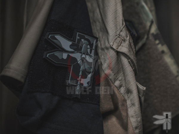Haley Strategic Parche Dragonfly PVC Morale Patch (Color: Multicam Black) - Imagen 3