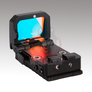 Big Dragon Flip Dot reflex Red Dot Sight fits most RMR Rifle & Pistols – Mira Punto Rojo Flip [BD5193BK]
