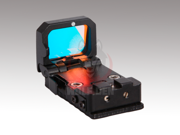 Big Dragon Flip Dot reflex Red Dot Sight fits most RMR Rifle & Pistols – Mira Punto Rojo Flip [BD5193BK] - Imagen 2