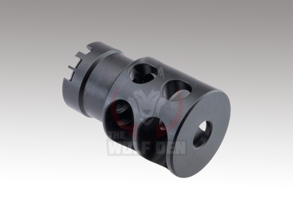 Avengers DTK-2 24mm Positive Muzzle Brake w/ 14mm Negative Thread Adapter