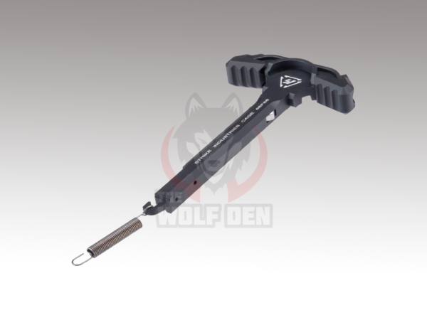 EMG Helios x Strike Industries Latchless Charging Handle for M4/M16 Airsoft AEG Rifles (Negro)