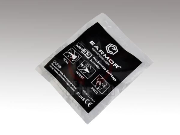 Earmor M01 Maxdefense Ear Plugs - Tapones Protectores Auditivos (Caja*100u) - Imagen 3