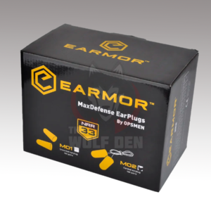 Earmor M01 Maxdefense Ear Plugs – Tapones Protectores Auditivos (Caja*100u)
