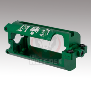 LCT Airsoft CNC Aluminum Motor Cage for Version 3 Airsoft AEG Gearboxes (Verde)