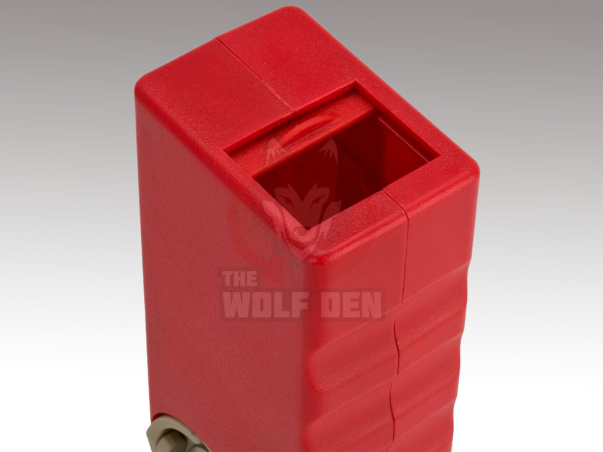 Odin Innovations M12 Sidewinder Speed Loader (Red) - Imagen 3